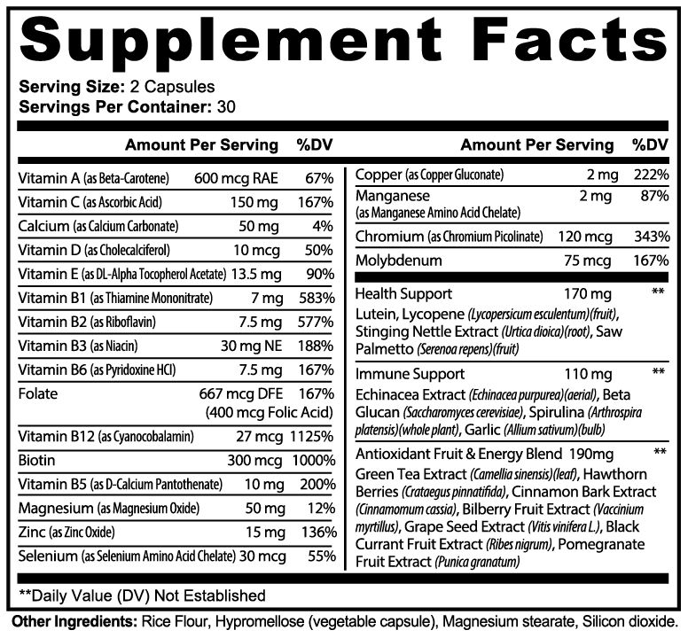 Organic Friday Total Health