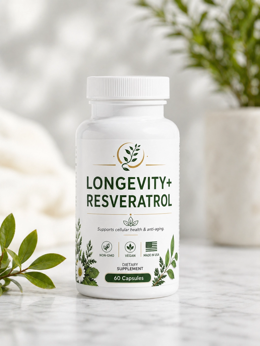 Longevity+ Resveratrol