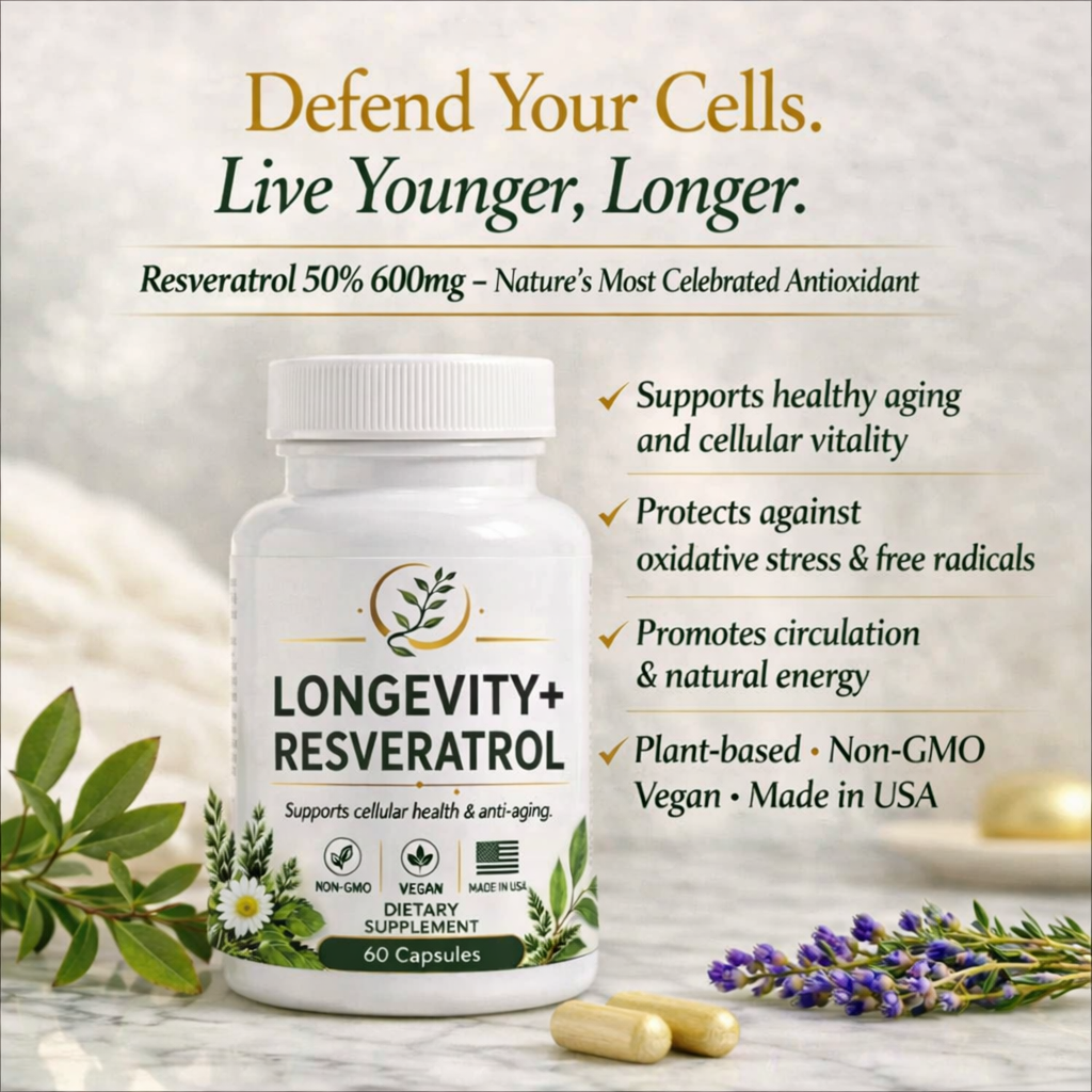 Longevity+ Resveratrol